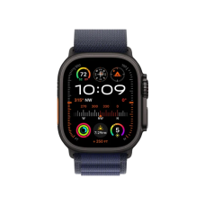 Смарт-годинник Apple Watch Ultra 2 GPS + Cellular 49mm Black Titan. Case w. Navy Alpine Loop - Large (MYTF3+MYPY3)