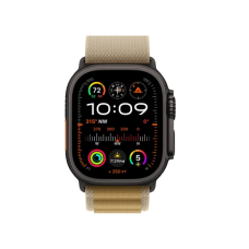 Смарт-годинник Apple Watch Ultra 2 GPS + Cellular 49mm Black Titan. Case w. Tan Alpine Loop - Large (MYTF3+MYQ23)