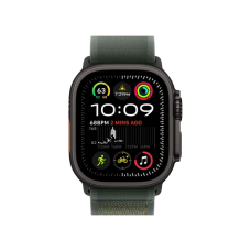 Смарт-годинник Apple Watch Ultra 2 GPS + Cellular 49mm Black Titan. Case w. Green Trail Loop - M/L (MYTJ3+MYQ43)