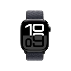 Смарт-годинник Apple Watch Series 10 GPS 42mm Jet Black Aluminum Case w. Ink Sport Loop (MWWG3)