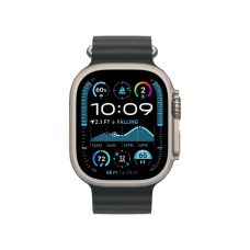 Смарт-годинник Apple Watch Ultra 2 GPS + Cellular 49mm Natural Titan. Case w. Black Ocean Band (MXTL3)