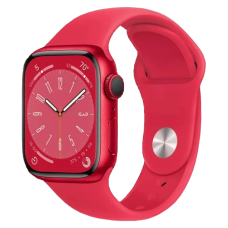 Смарт-годинник Apple Watch Series 8 GPS + Cellular 41mm PRODUCT RED Aluminum Case w. PRODUCT RED S. Band (MNJ23)