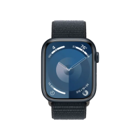 Смарт-годинник Apple Watch Series 9 GPS + Cellular 41mm Midnight Alu. Case w. Midnight Sport Loop (MRHU3)