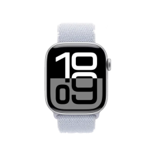 Смарт-годинник Apple Watch Series 10 GPS 42mm Silver Aluminum Case w. Blue Cloud Sport Loop (MWWD3)
