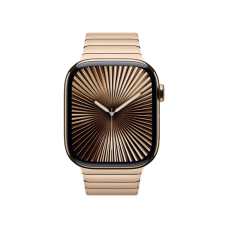 Смарт-годинник Apple Watch Series 10 GPS + Cellular 42mm Gold Titanium Case w. Gold Link Bracelet (MX0N3+MXMC3)