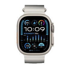 Смарт-годинник Apple Watch Ultra 2 GPS + Cellular 49mm Titanium Case with White Ocean Band (MREJ3)