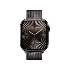 Смарт-годинник Apple Watch Series 10 GPS + Cellular 42mm Slate Titanium Case w. Slate Milanese Loop (MX053)