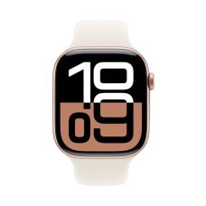 Смарт-годинник Apple Watch Series 10 GPS + Cellular 42mm Rose Gold Alu. Case w. Light Blush Sport Band - M/L (MWXA3)