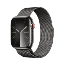 Смарт-годинник Apple Watch Series 9 GPS + Cellular 45mm Graphite S. Steel Case w. Graphite Milanese Loop (MRMX3)