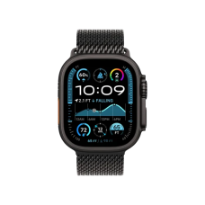 Смарт-годинник Apple Watch Ultra 2 GPS + Cellular 49mm Black Titan. Case w. Black Titanium Milanese Loop - Large (MYTC3)