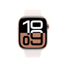 Смарт-годинник Apple Watch Series 10 GPS 42mm Rose Gold Alu. Case w. Light Blush Sport Band - M/L (MWWJ3)