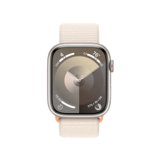 Смарт-годинник Apple Watch Series 9 GPS 45mm Starlight Aluminum Case w. Starlight Sport Loop (MR983)