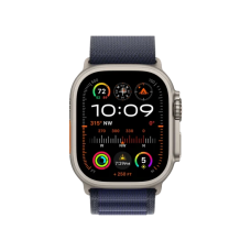 Смарт-годинник Apple Watch Ultra 2 GPS + Cellular 49mm Natural Titan. Case w. Navy Alpine Loop - Large (MYT33+MXN03)