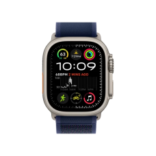 Смарт-годинник Apple Watch Ultra 2 GPS + Cellular 49mm Natural Titan. Case w. Blue Trail Loop - M/L (MX4L3)
