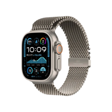 Смарт-годинник Apple Watch Ultra 2 GPS + Cellular 49mm Natural Titanium Case w. N. Titanium Milanese Loop - L (MX5T3)