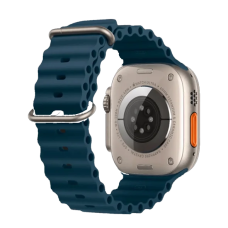 Смарт-годинник Apple Watch Ultra 2 GPS + Cellular 49mm Titanium Case with Blue Ocean Band (MREG3)