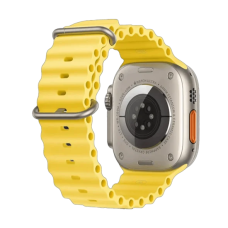Смарт-годинник Apple Watch Ultra GPS + Cellular 49mm Titanium Case with Yellow Ocean Band (MNH93/MNHG3/MNHN3)
