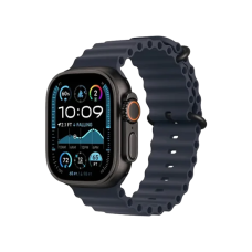 Смарт-годинник Apple Watch Ultra 2 GPS + Cellular 49mm Black Titanium Case w. Navy Ocean Band (MYTC3+MYPA3)