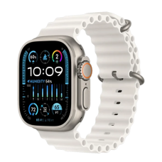 Смарт-годинник Apple Watch Ultra 2 GPS + Cellular 49mm Titanium Case with White Ocean Band (MREJ3)