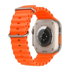 Смарт-годинник Apple Watch Ultra 2 GPS + Cellular 49mm Titanium Case with Orange Ocean Band (MREH3)
