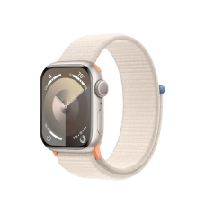 Смарт-годинник Apple Watch Series 9 GPS 45mm Starlight Aluminum Case w. Starlight Sport Loop (MR983)