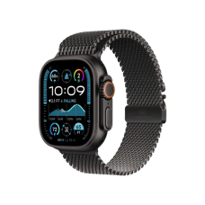 Смарт-годинник Apple Watch Ultra 2 GPS + Cellular 49mm Black Titan. Case w. Black Titanium Milanese Loop - Large (MYTC3)