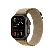 Смарт-годинник Apple Watch Ultra 2 GPS + Cellular 49mm Black Titan. Case w. Tan Alpine Loop - Large (MYTF3+MYQ23)