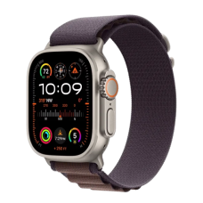 Смарт-годинник Apple Watch Ultra 2 GPS + Cellular 49mm Titanium Case with Indigo Alpine Loop - Large (MREW3)