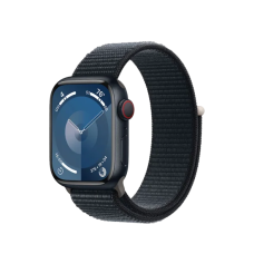 Смарт-годинник Apple Watch Series 9 GPS + Cellular 45mm Midnight Alu. Case w. Midnight S. Loop (MRMF3)