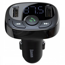 Автомобільний зарядний пристрій Baseus T type standard USB-A Black