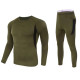 Термобілизна комплект, олива (Segmented Fleece)