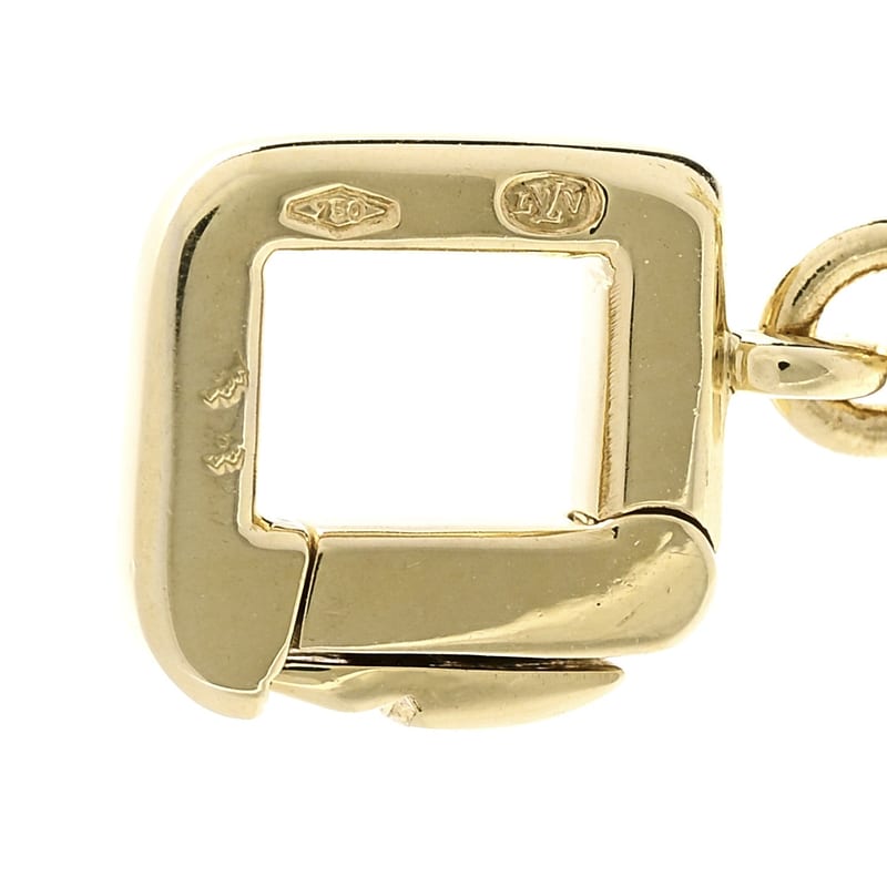 18K жовте золото діамант Eiffel Tower Charm