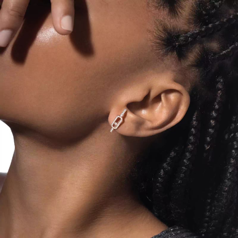 Move Uno Pavé Mono Earring