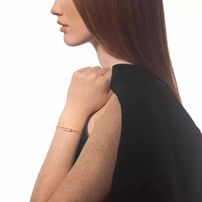 Браслет cordon beige Messika Care(s)