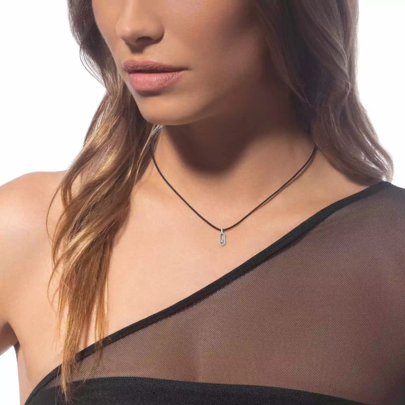 Кольє cordon noir pavé Messika Care(s)