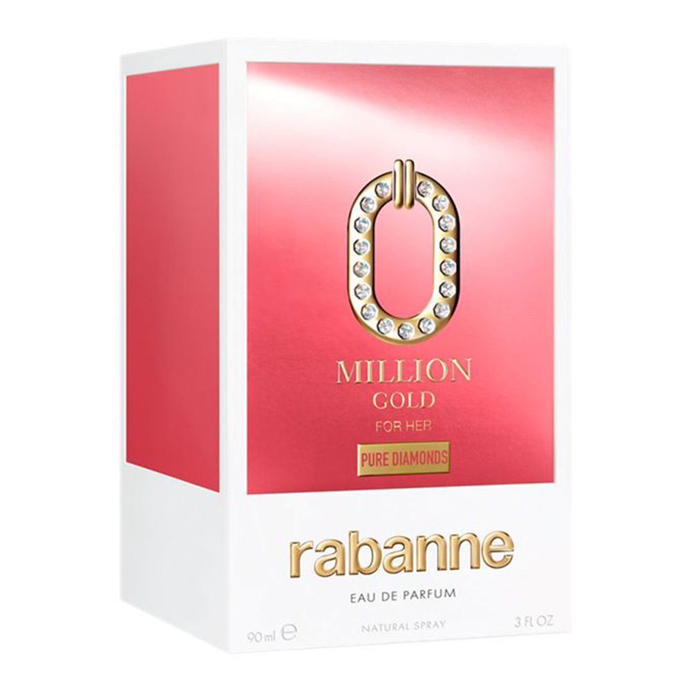 Rabanne Million Gold For Her Pure Diamonds 90 ml