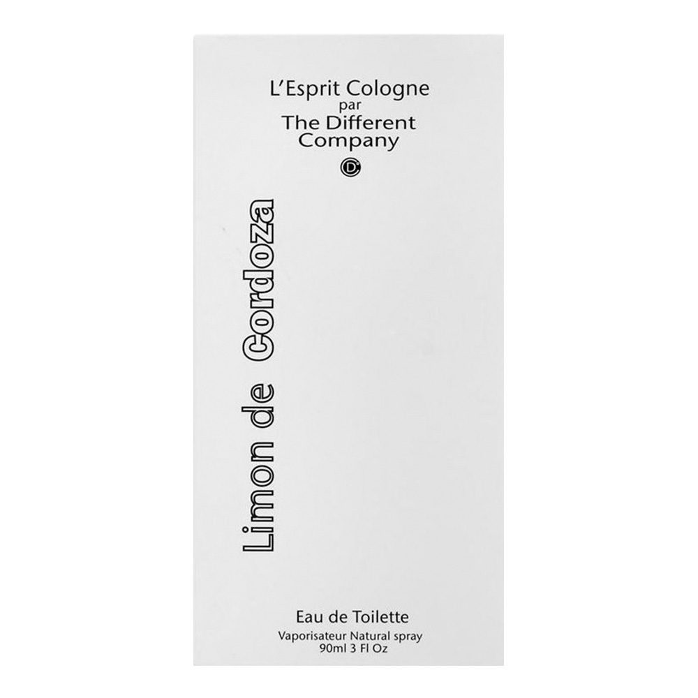 The Different Company L'Esprit Cologne Limon De Cordoza 100 ml