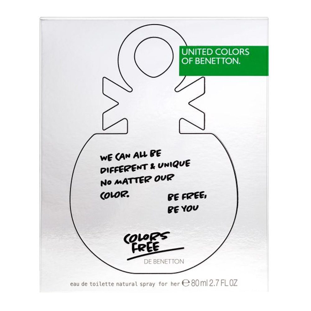 United Colors of Benetton Colors Free De Benetton For Her 80 ml