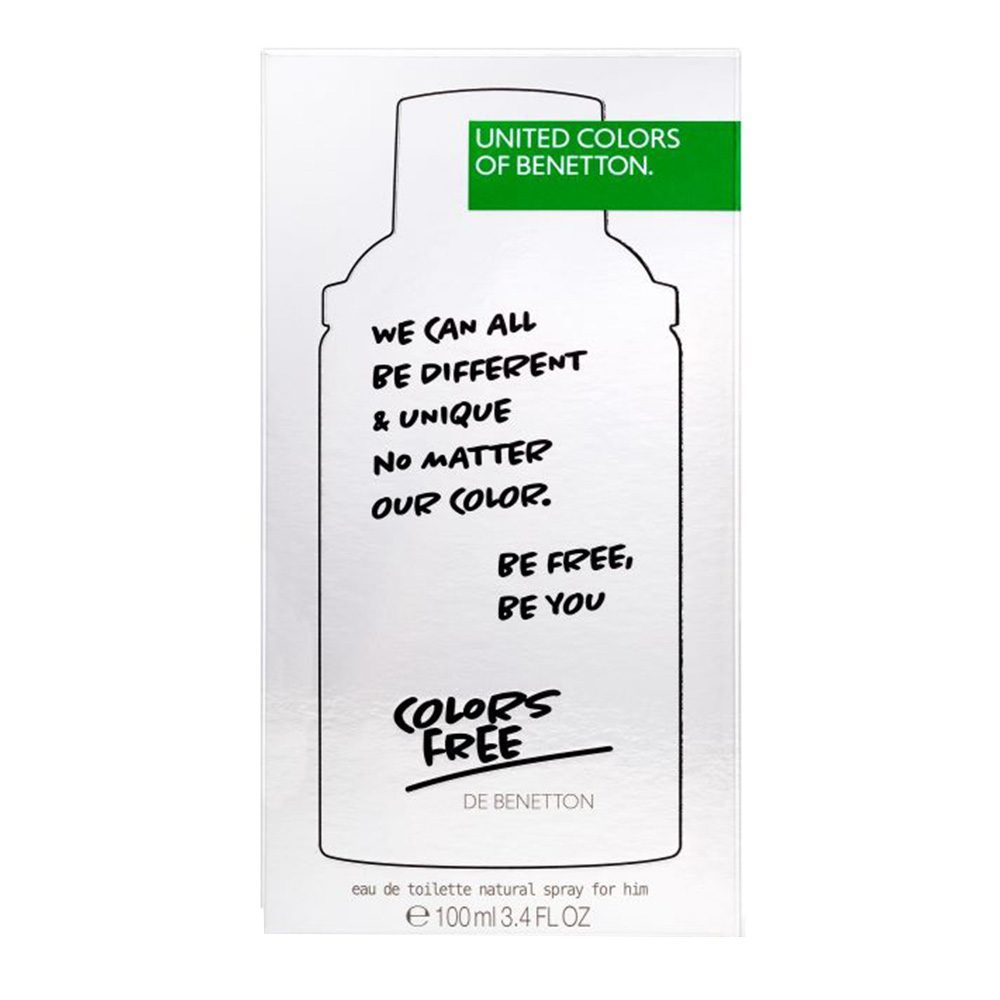 United Colors of Benetton Colors Free De Benetton For Him 100 ml