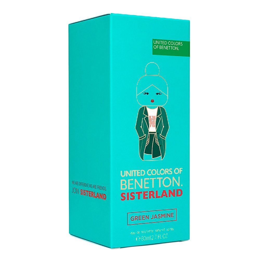 United Colors of Benetton Sisterland Green Jasmine 80 ml