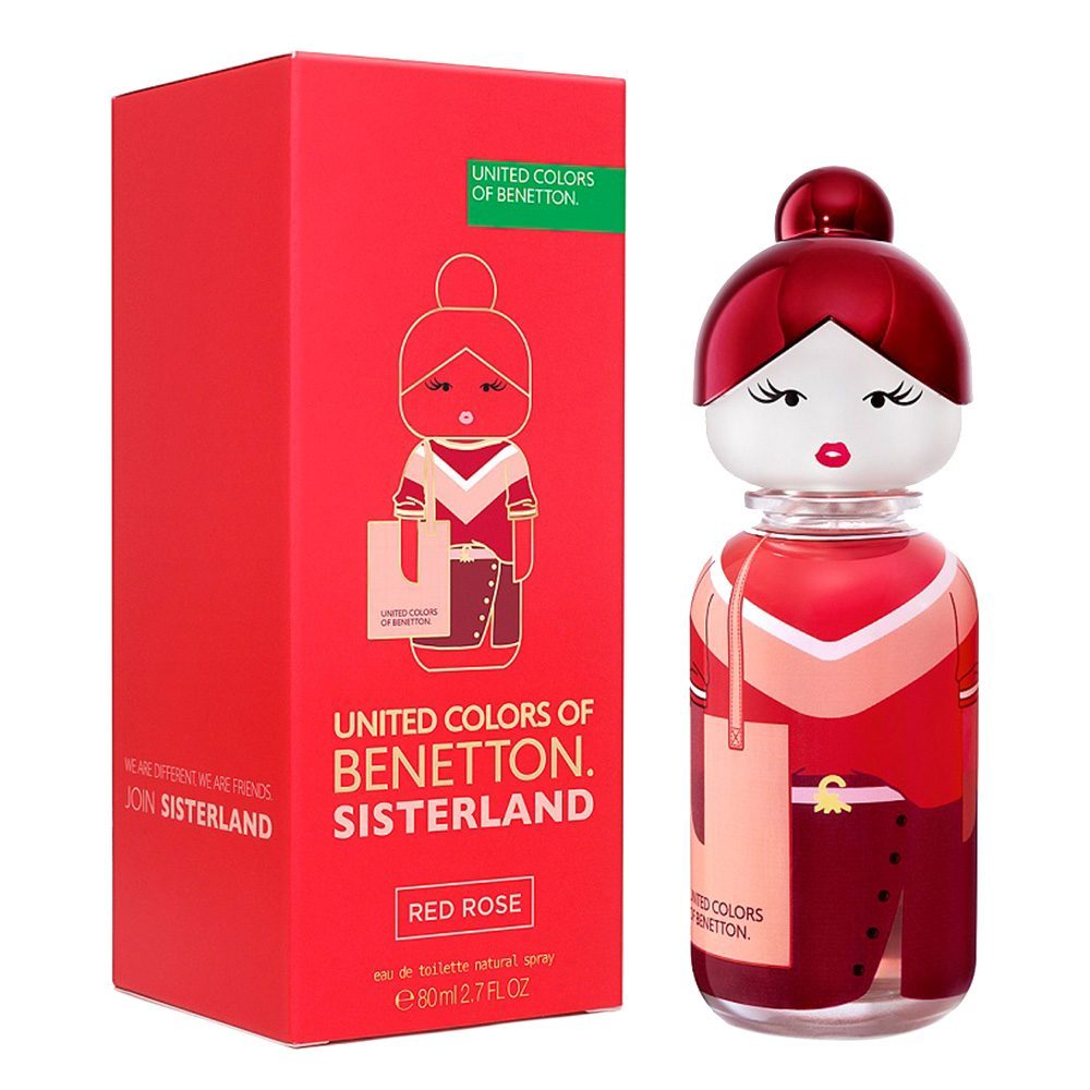 United Colors of Benetton Sisterland Red Rose 80 ml