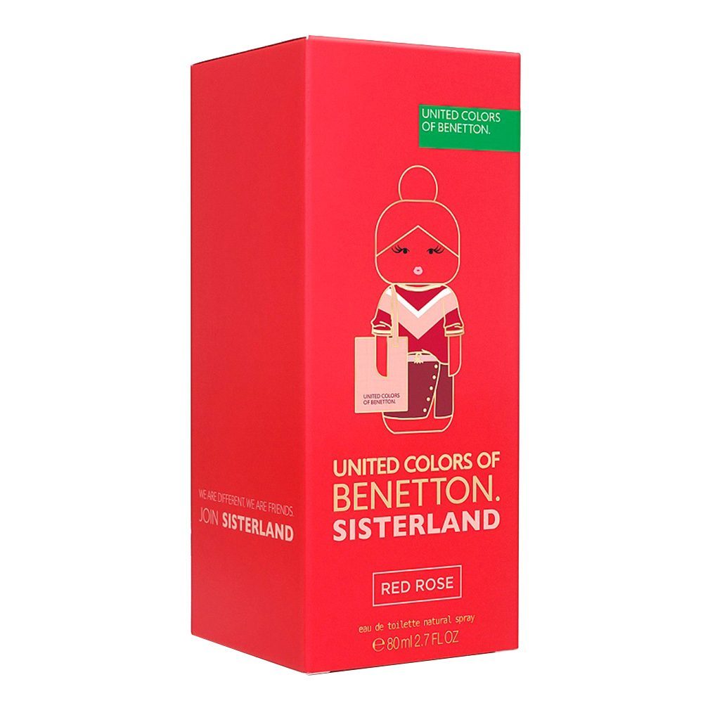 United Colors of Benetton Sisterland Red Rose 80 ml