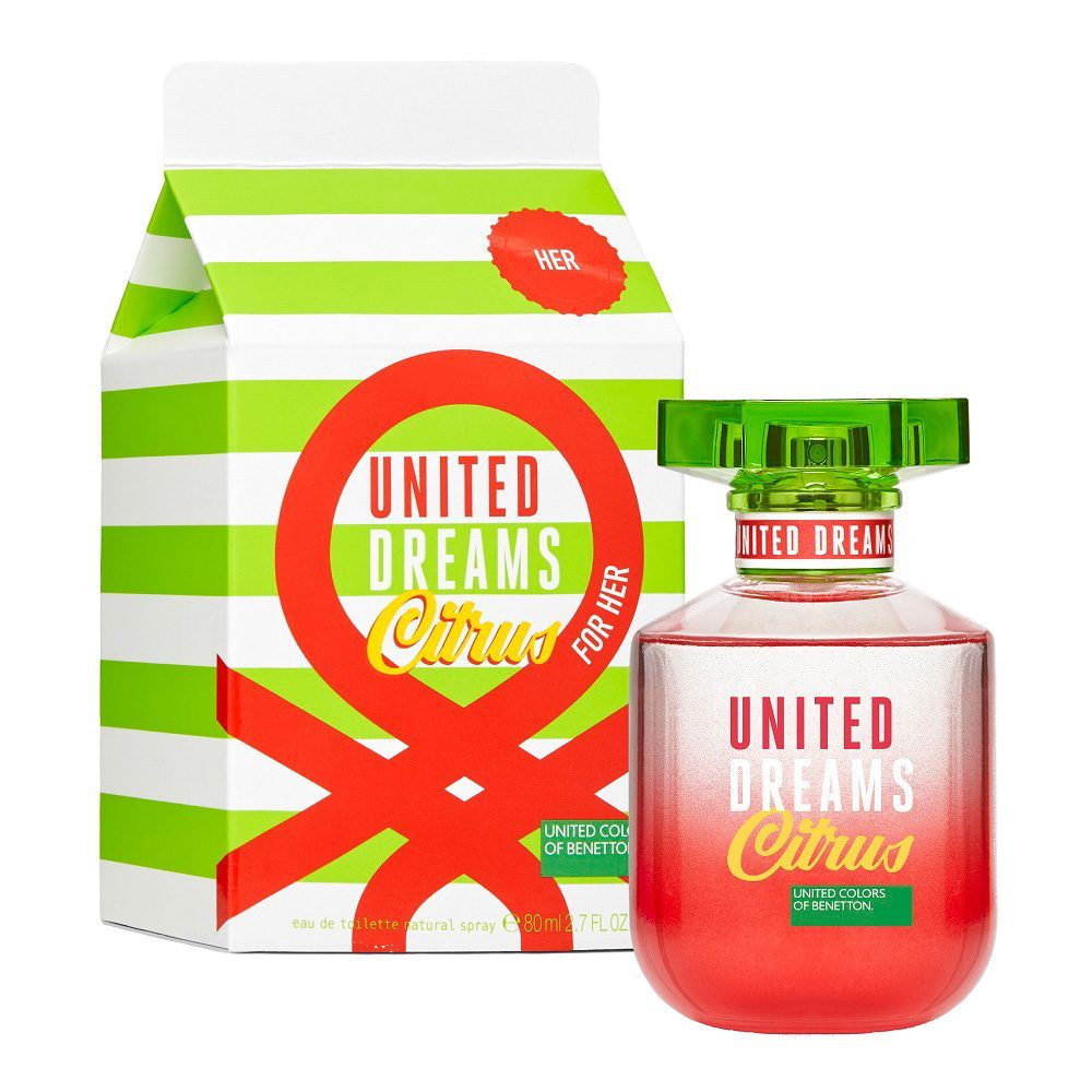 United Colors of Benetton United Dreams For Her Citrus 80 ml