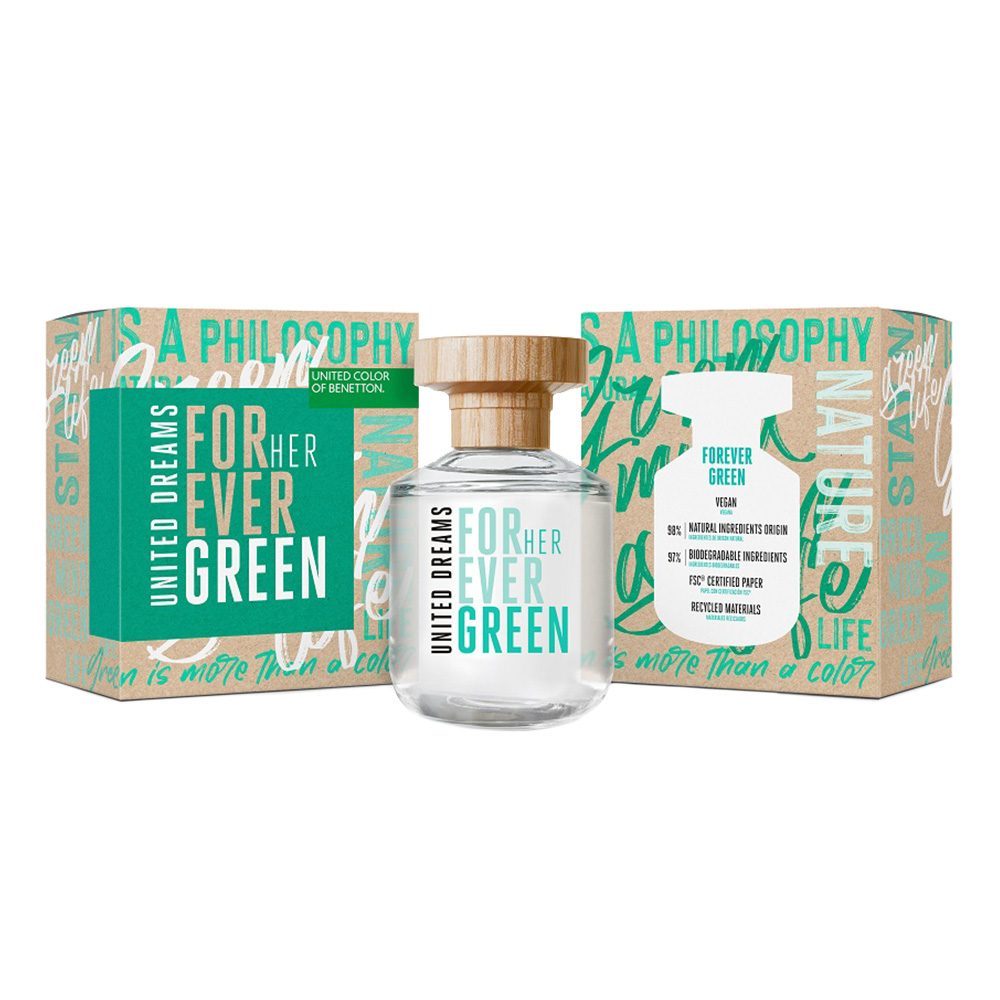 United Colors of Benetton United Dreams Forever Green For Her 80 ml