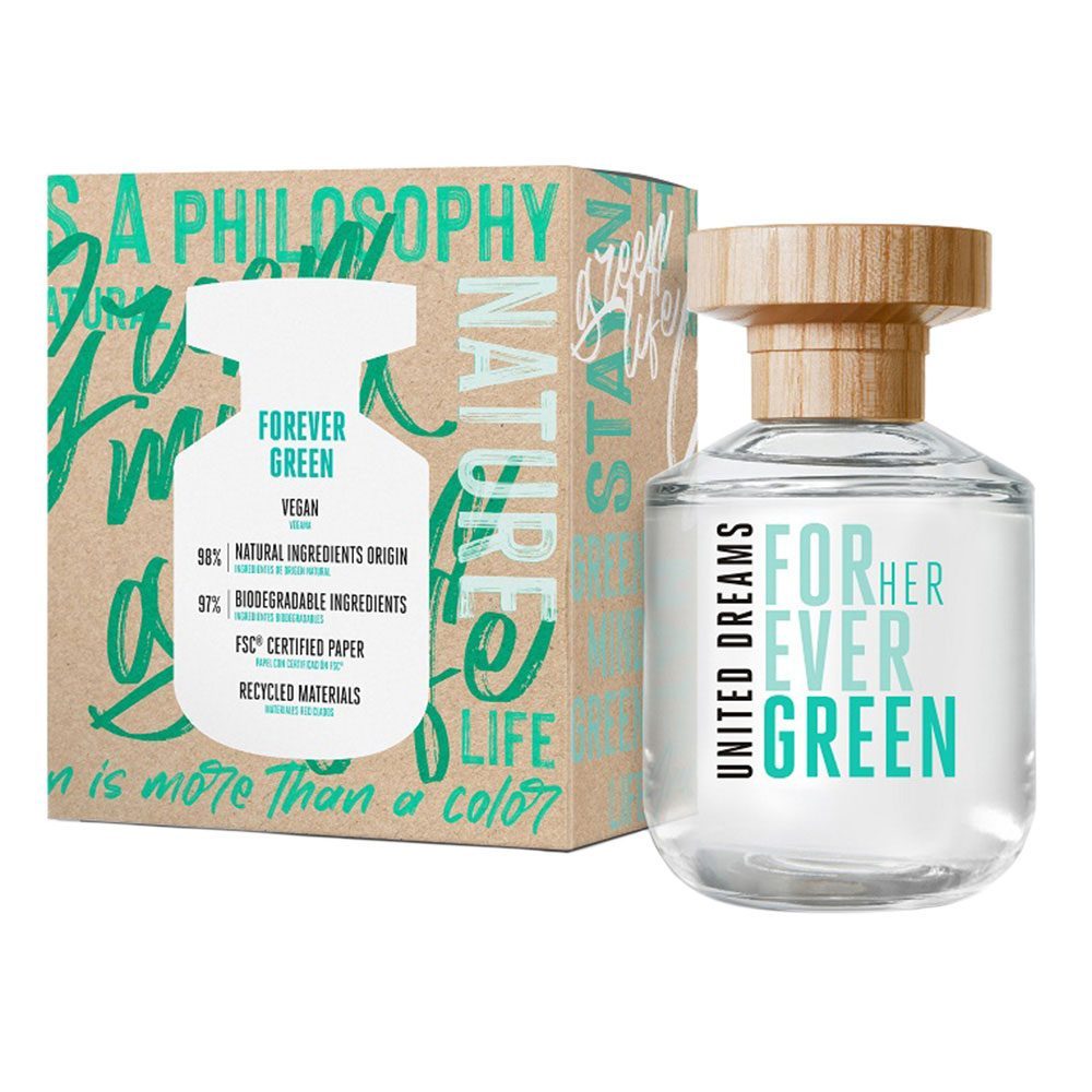 United Colors of Benetton United Dreams Forever Green For Her 80 ml