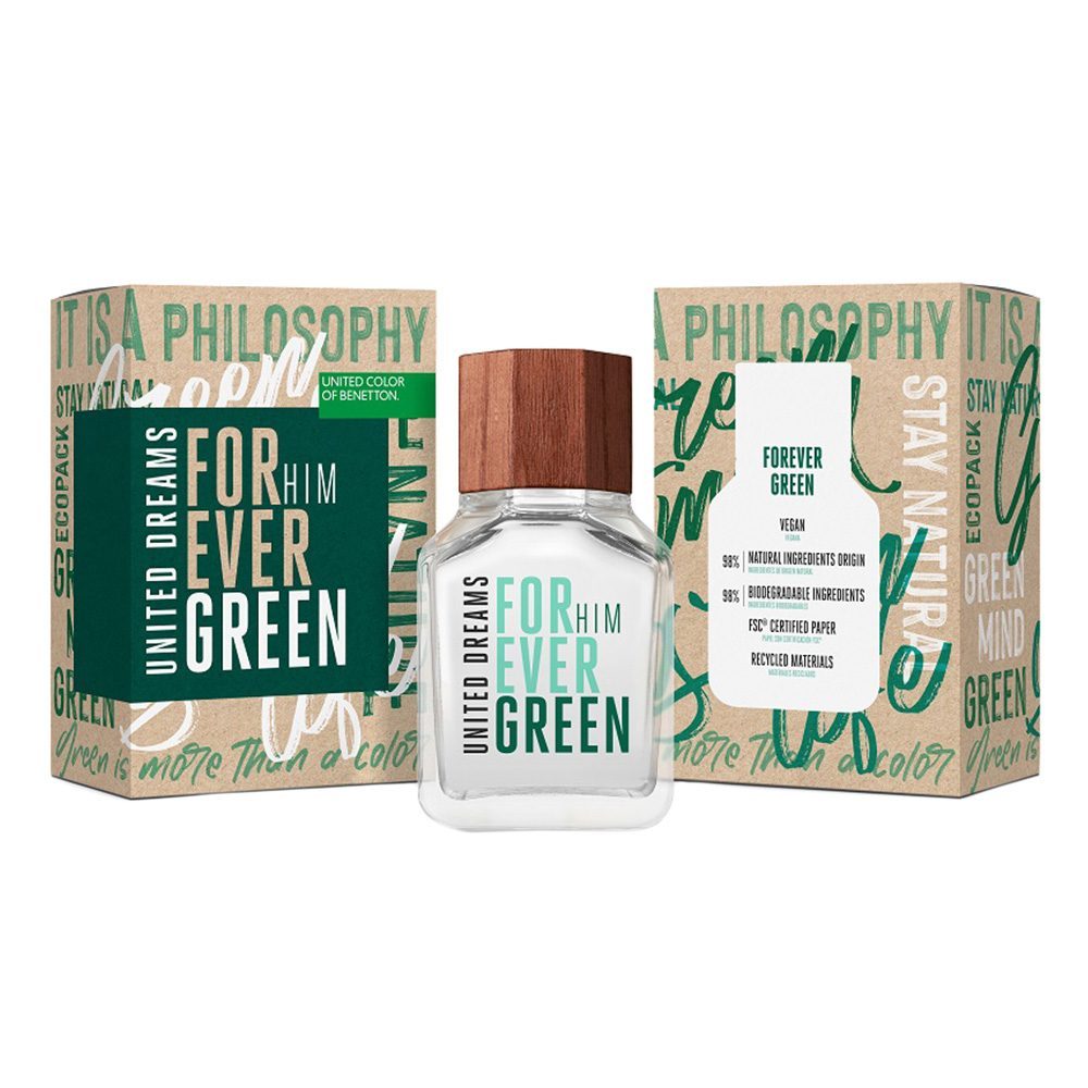 United Colors of Benetton United Dreams Forever Green For Him 100 ml