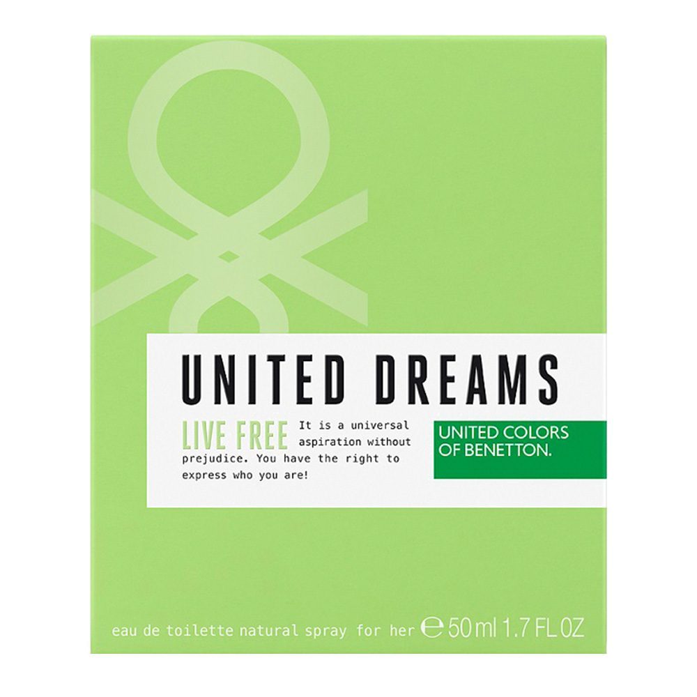 United Colors of Benetton United Dreams Live Free 50 ml