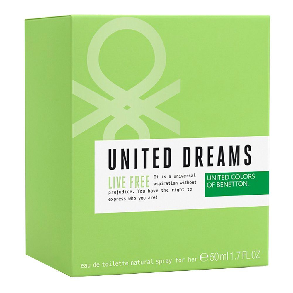 United Colors of Benetton United Dreams Live Free 50 ml