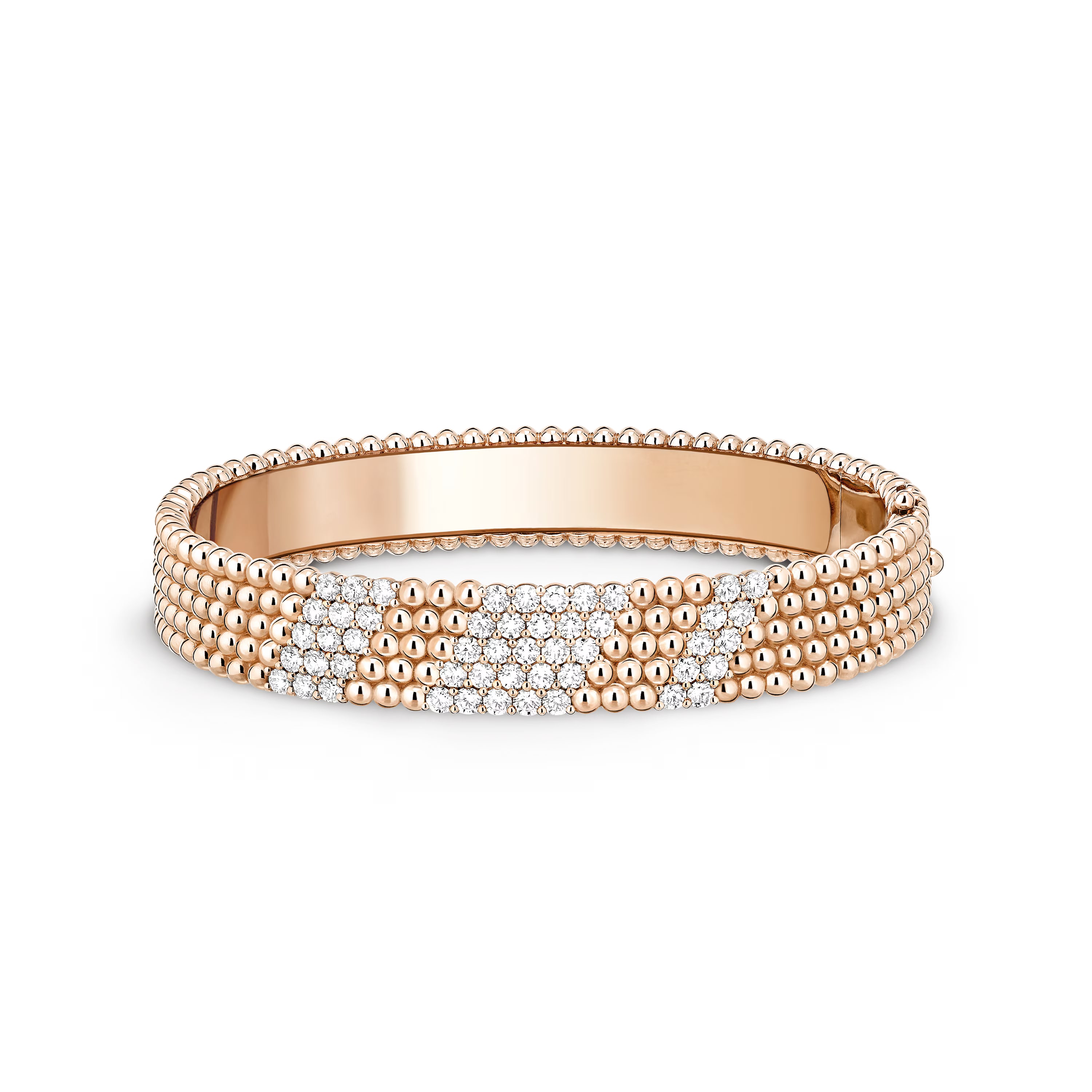 Perlée diamonds браслет, 5 rows, середня модель