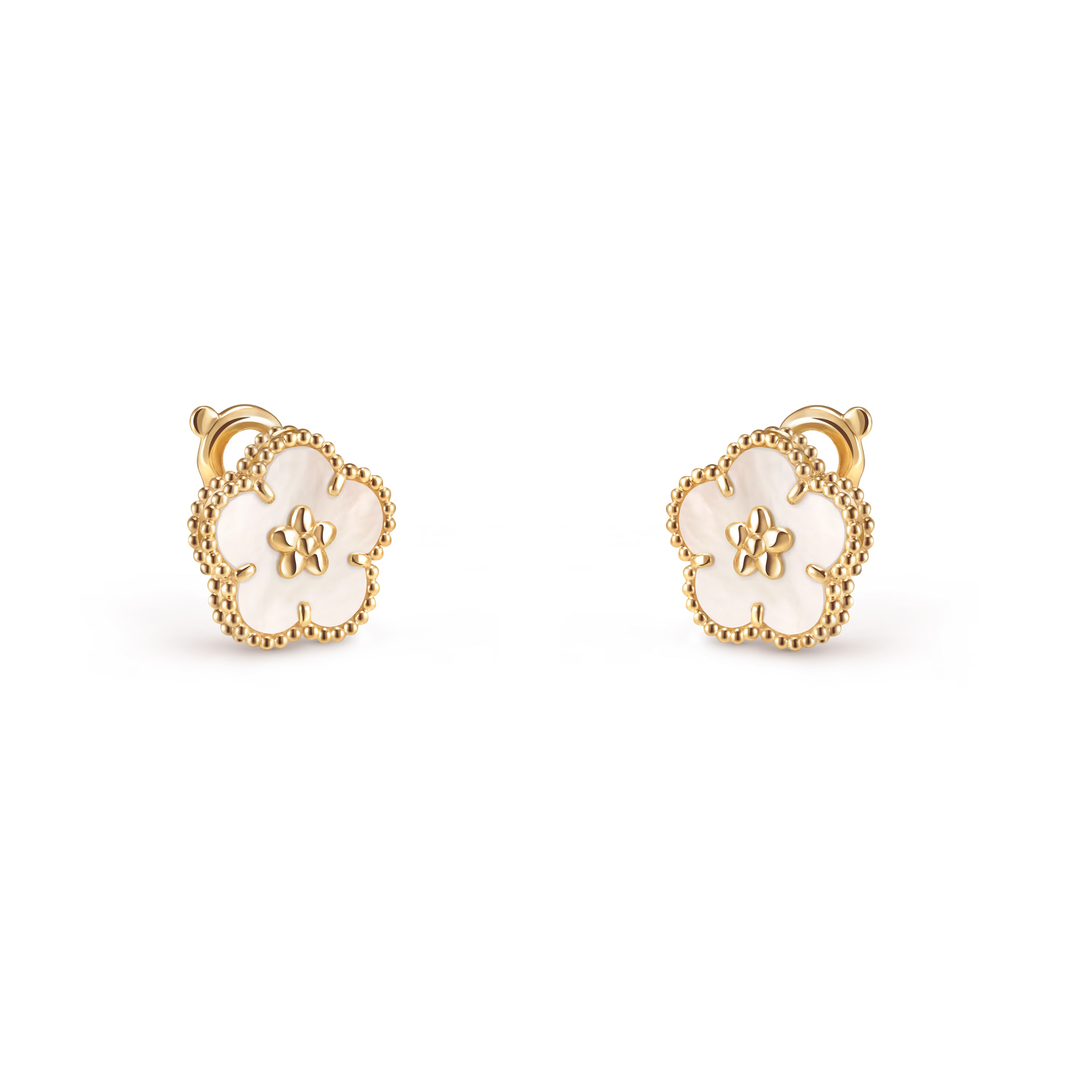Сережки Lucky Spring, квітка сливи